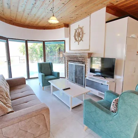 Βίλα Castle, Sea View, 3 Bedroom, Private Pool, Close To Beach Κας